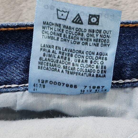 Rustler Jeans Mens 40X32 Blue Regular Fit Straight Leg Heavy Weight 87621PW - Picture 4 of 9